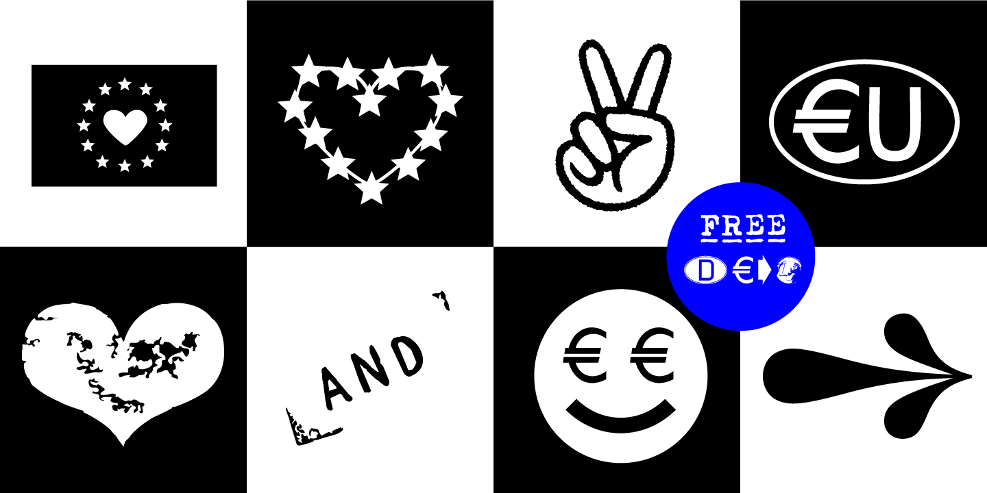 Police Euro Icon Kit Symbols